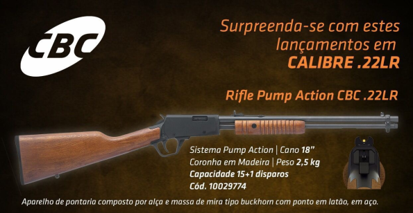 comprar rifle cbc 22 pump action gallery